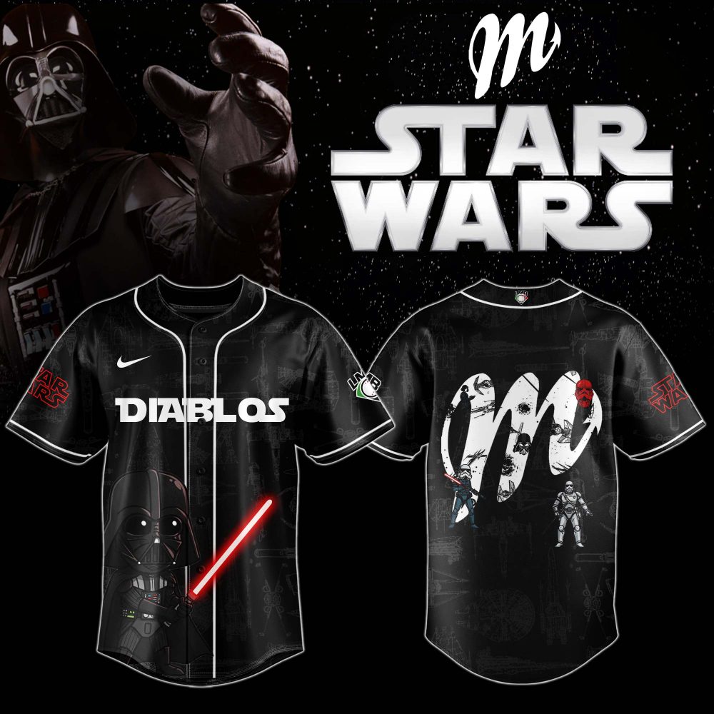Diablos Rojos del México x STAR WAR Night Special Edition Custom Jersey 2025