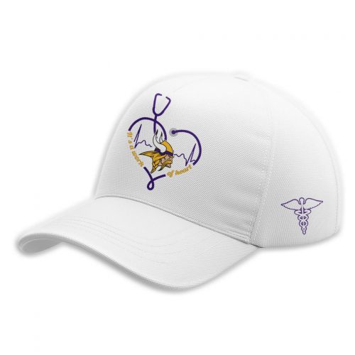 Minnesota Vikings Nurses Night Combo White T-Shirt – 2025 Special