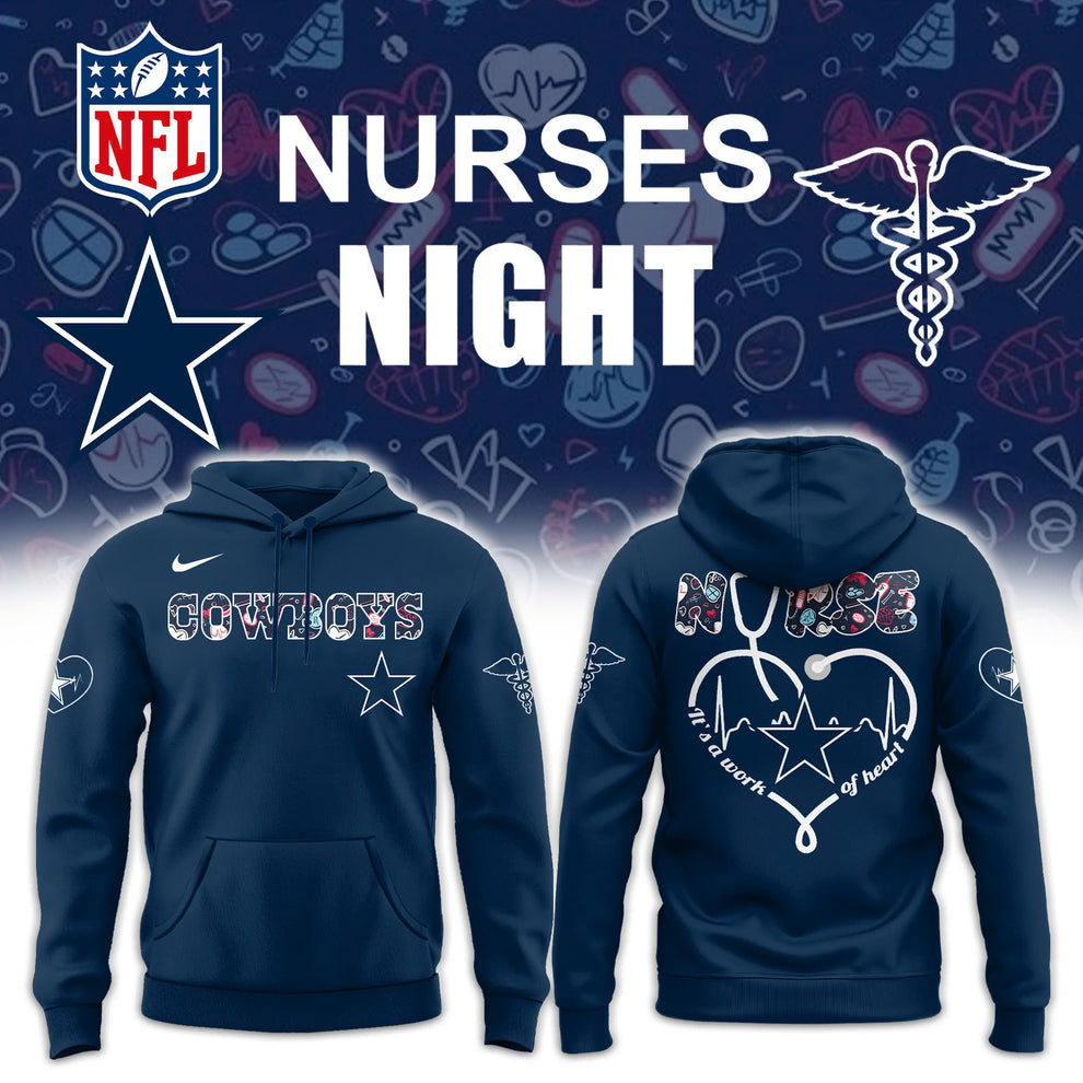 Dallas Cowboys Nurses Night Combo Hoodie – 2025 Edition Dallas Cowboys Nurses Night Combo Hoodie – 2025 Edition