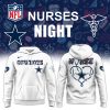 Minnesota Vikings Nurses Night 2025 White Hoodie – Limited Edition