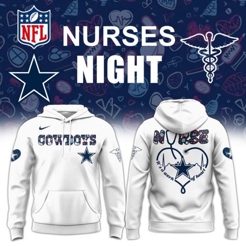 Dallas Cowboys Nurses Night 2025 Hoodie – Limited Edition
