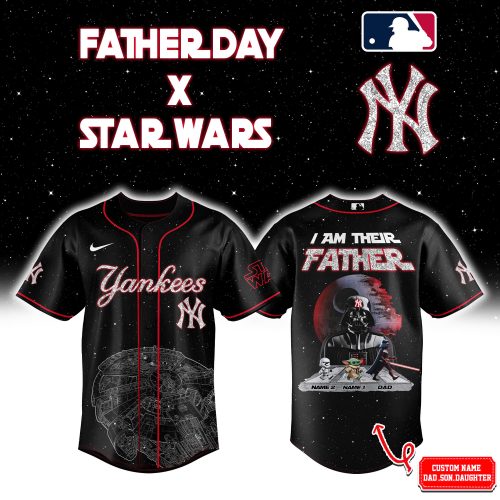 New York Yankees x Father Day Star Wars Version Jersey