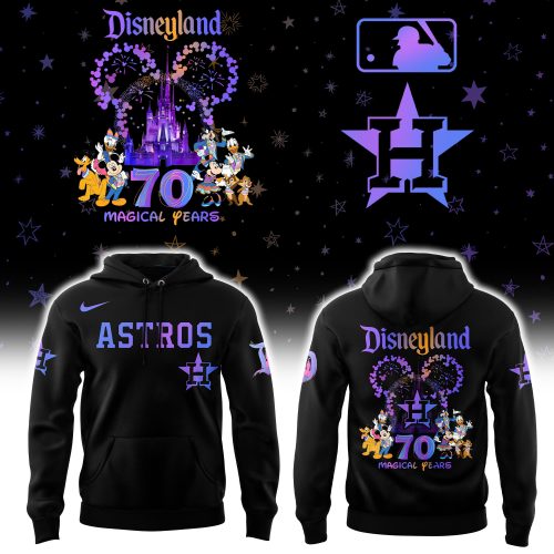 Disneyland 70th x Houston Astros Baseball Hoodie