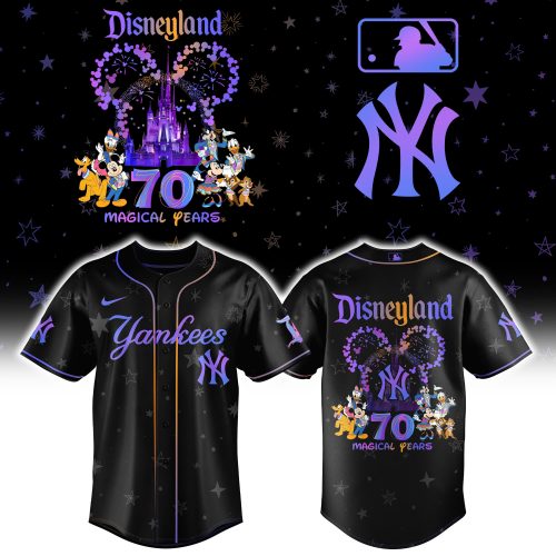New York Yankees x Disneyland 70th Baseball Jersey
