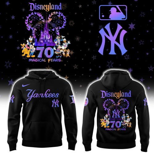 New York Yankees x Disneyland 70th Baseball Hoodie