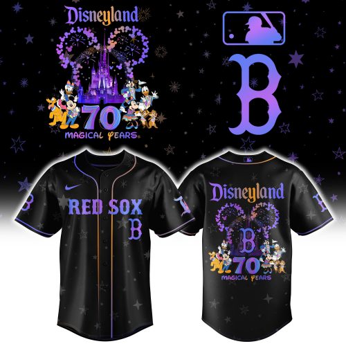Boston Red Sox x Disneyland 70th Baseball Jersey Combo