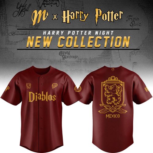 Diablos Rojos del México x Harry Potter Night Special Edition Jersey 2025