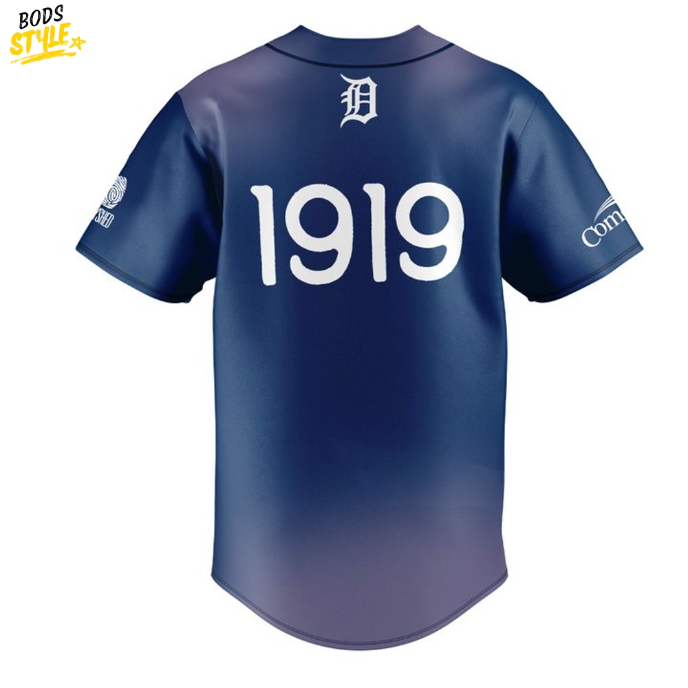 Detroit Tigers 1919 Black in Randall Yarborough Baseball Jersey Detroit Tigers 1919 Black in Randall Yarborough Baseball Jersey