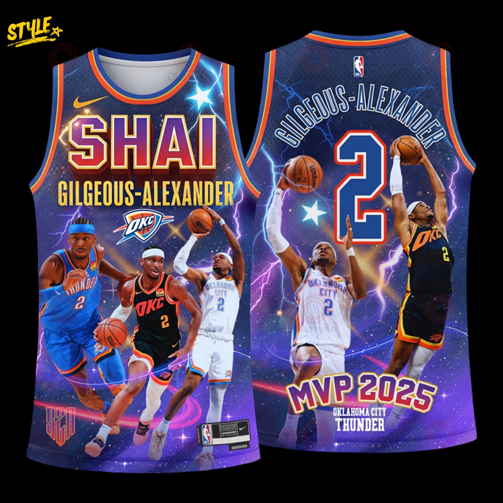 Shai Gilgeous-Alexander #2 Oklahoma City Thunder Basketball Jersey