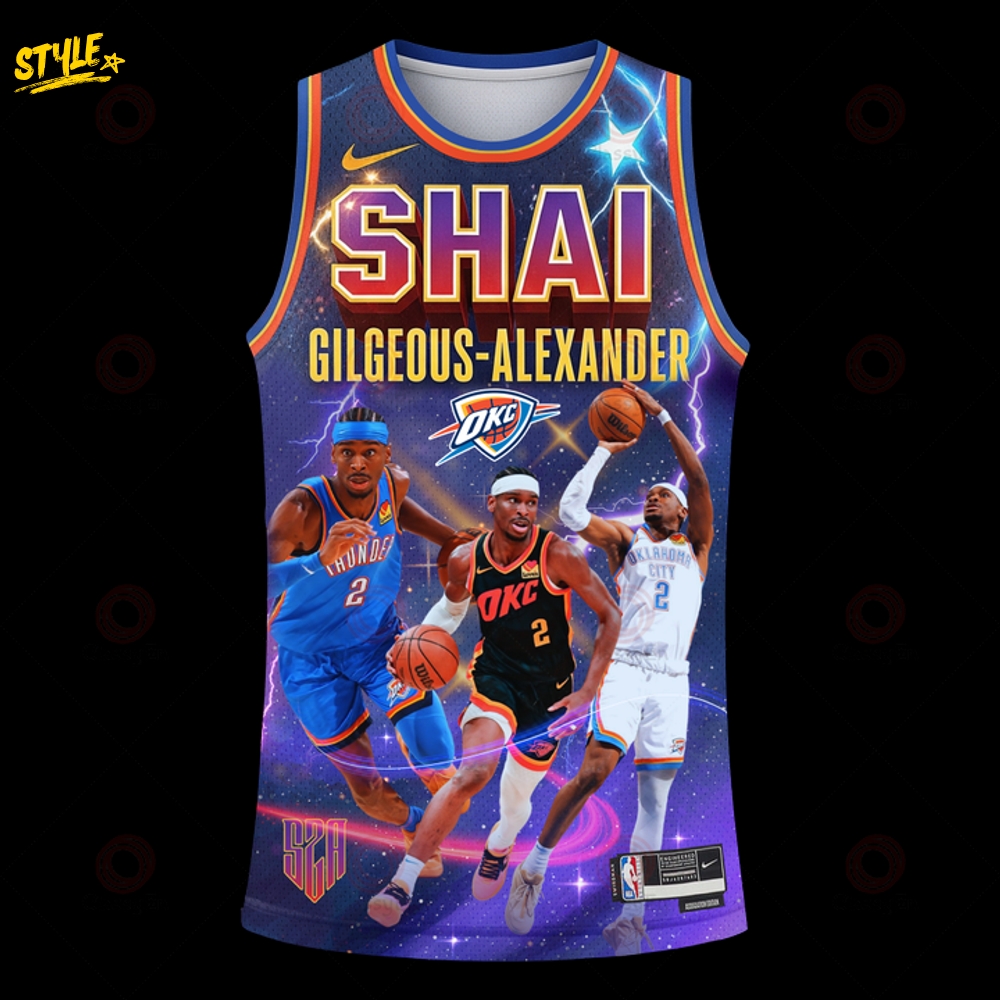 Shai Gilgeous-Alexander #2 Oklahoma City Thunder Basketball Jersey