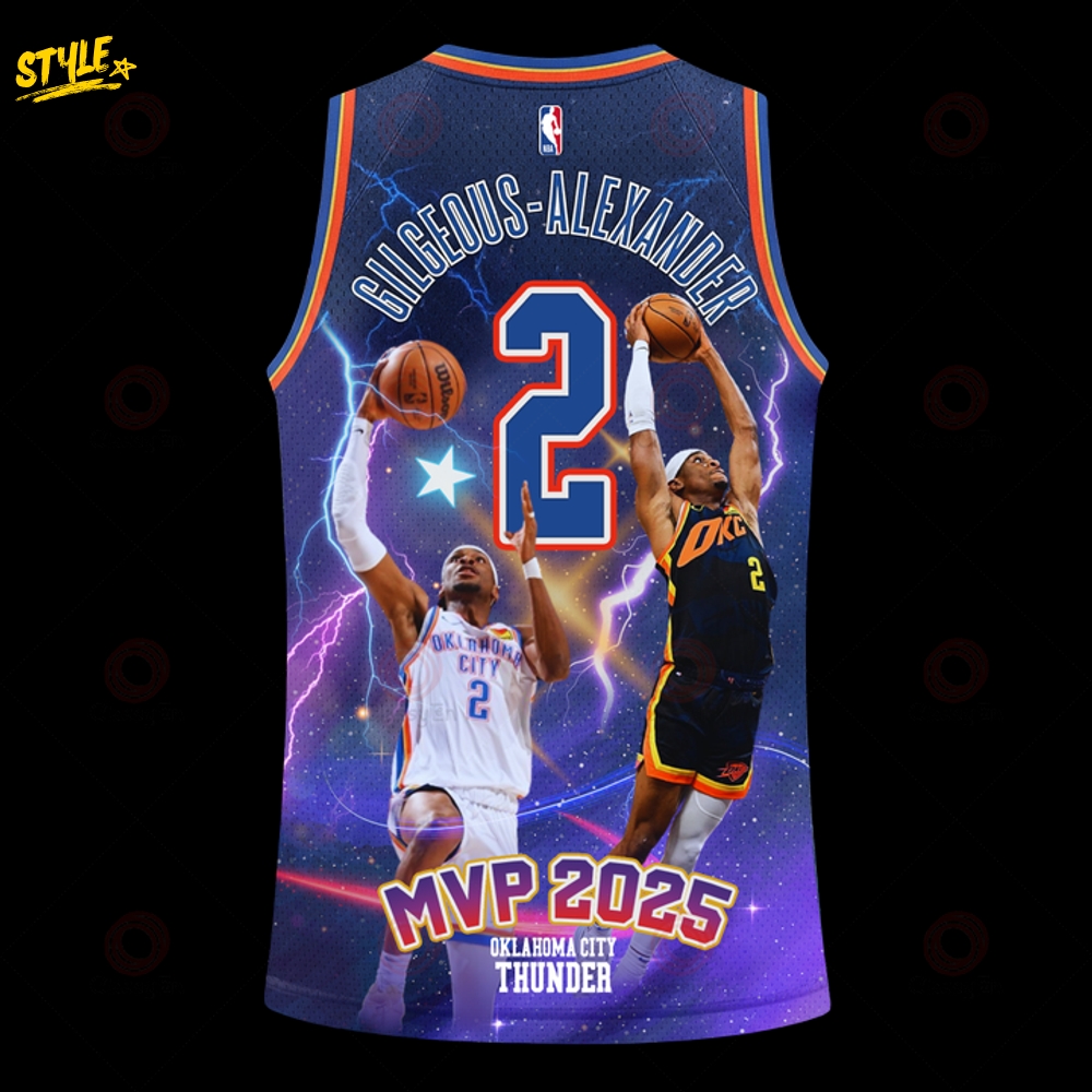 Shai Gilgeous-Alexander #2 Oklahoma City Thunder Basketball Jersey