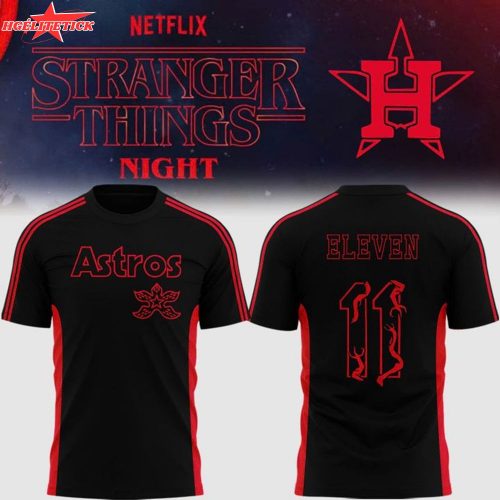 Astros Stranger Things Night Limited Edition T-shirt