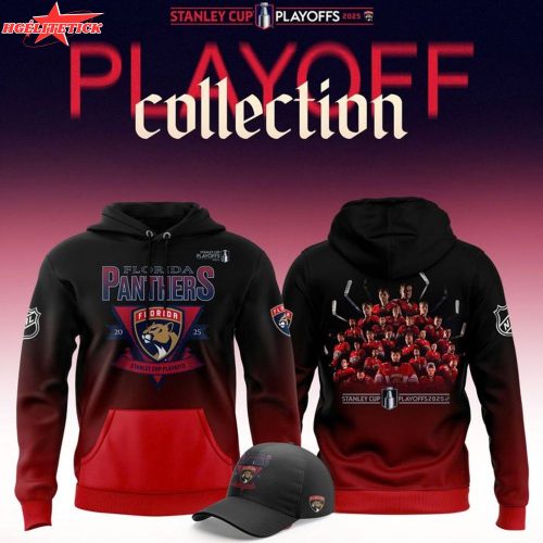 Florida Panthers 2025 Stanley Cup Playoff Participant Crease Hoodie