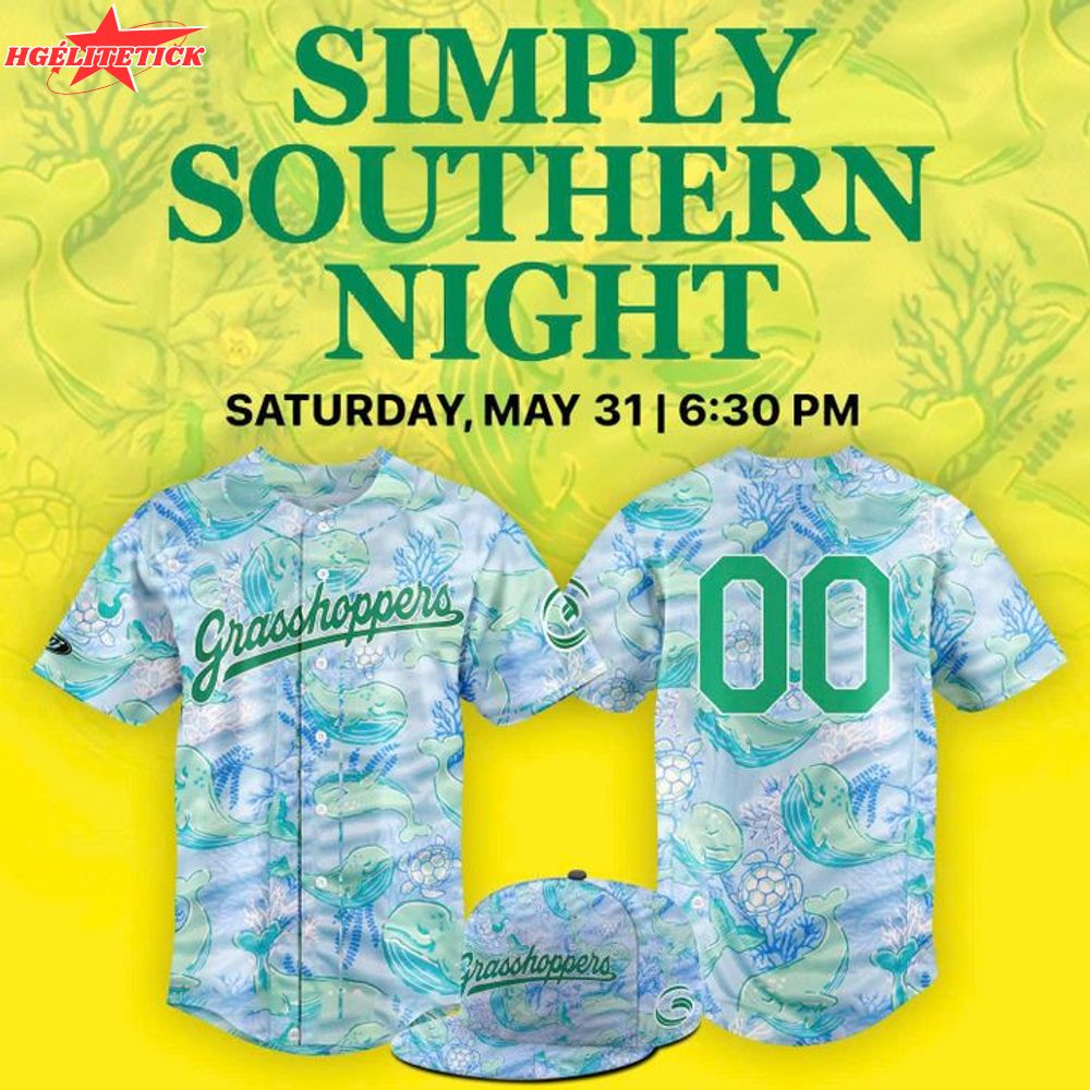 Greensboro Grasshoppers New 2025 Jersey Greensboro Grasshoppers New 2025 Jersey