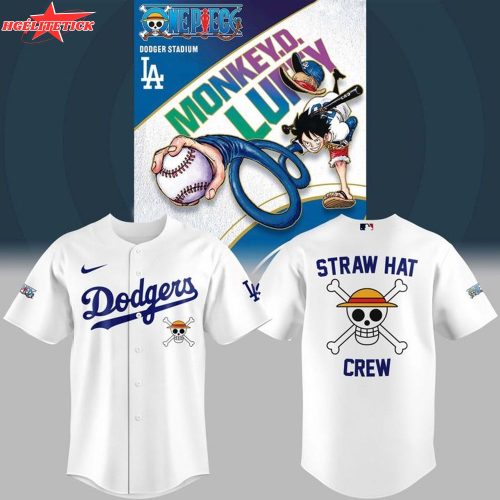 LA Dodgers x One Piece Limited Edition Jersey