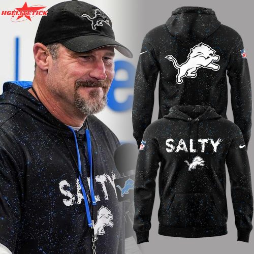 Limited Edition Detroit Lions Black Hoodie