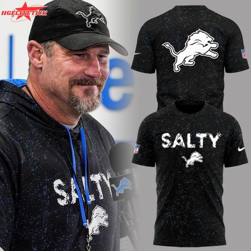 Limited Edition Detroit Lions Black TShirt