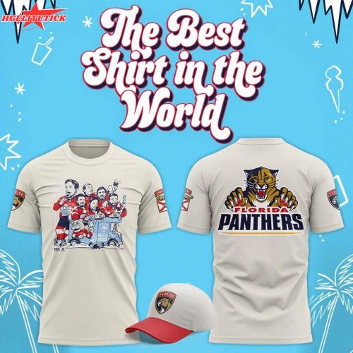 Limited Edition Florida Panthers Ice Cream Scoops Graphic Tee