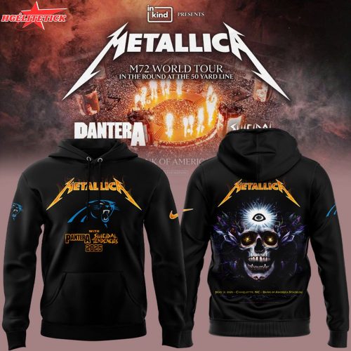Limited Edition M72 World Tour x Carolina Panthers hoodie 2025