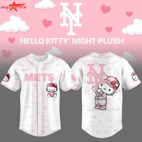 Limited Edition New York Mets x Hello Kitty Night Plus Jersey