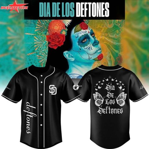 Limited Edition Padres Dia de los DEFTONES Jersey