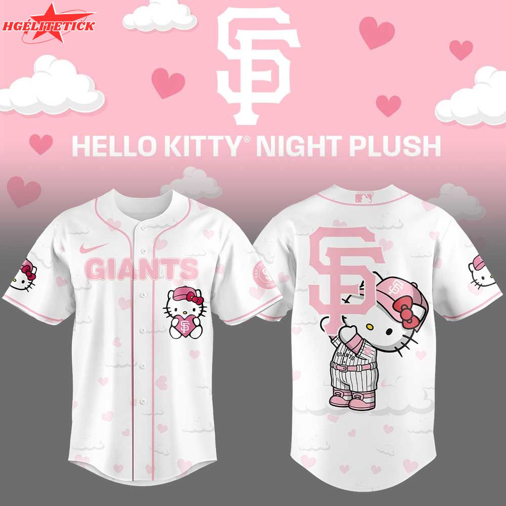 Limited Edition San Francisco Giants x Hello Kitty Night Plus Jersey Limited Edition San Francisco Giants x Hello Kitty Night Plus Jersey
