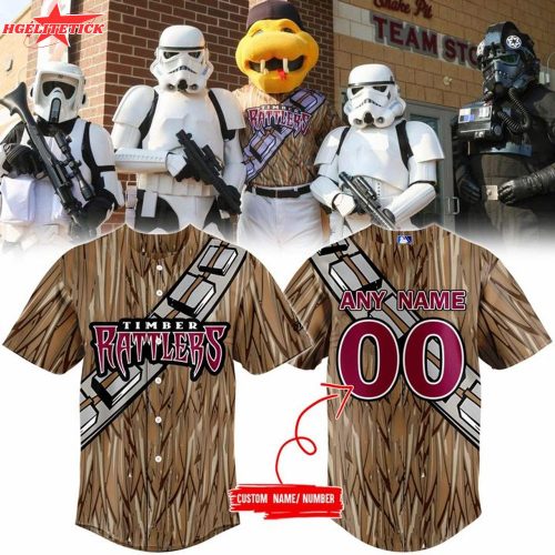 Limited editions Wisconsin Timber Rattlers x Star Wars Jersey 2025