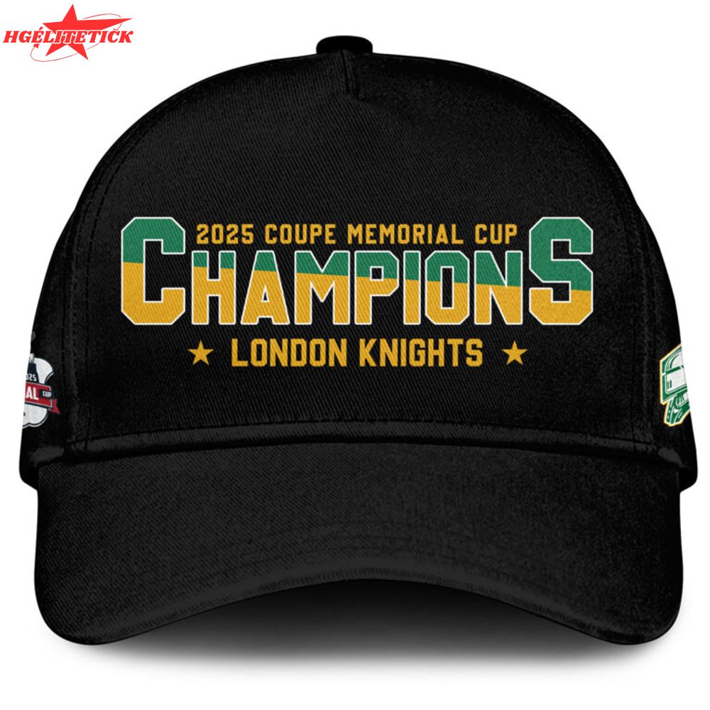 London Knights Hoodie Champions Memorial Cup 2025 Editions Limited London Knights Hoodie Champions Memorial Cup 2025 Editions Limited