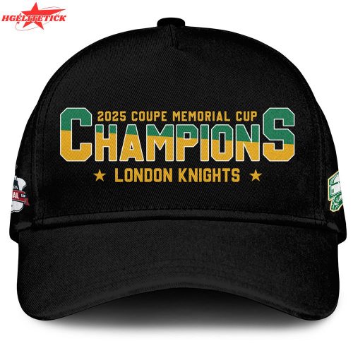 London Knights tshirt Champions Memorial Cup 2025 Editions Limited