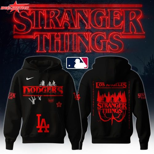 Los Angeles Dodgers x Stranger Things Limited Edition Hoodie 2025
