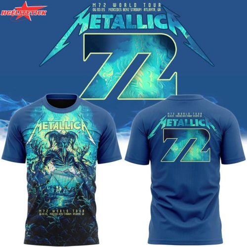 Metallica M72 Tour at Mercedes-Benz Stadium T-shirt