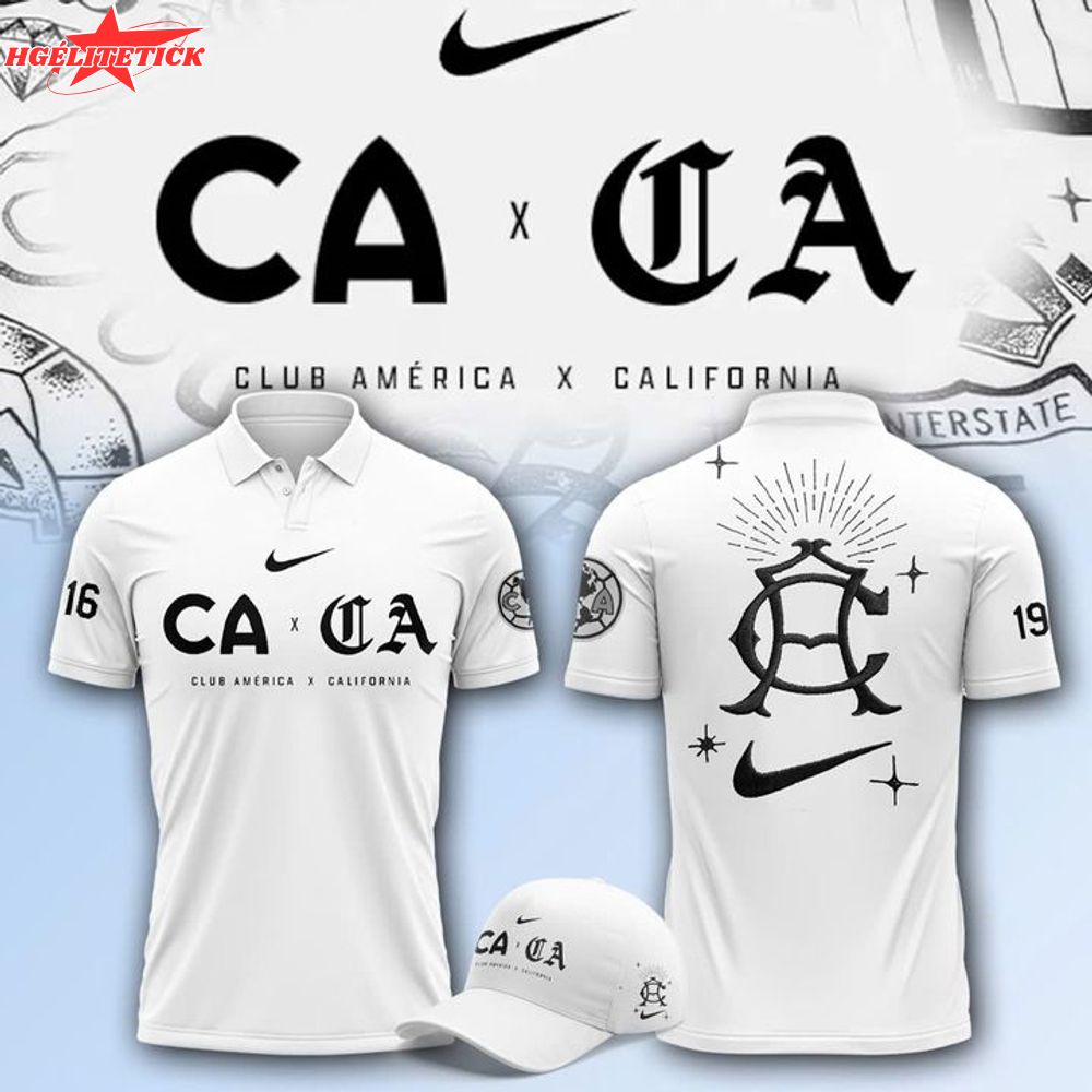 Nike Club América x California Polo Shirt Nike Club América x California Polo Shirt