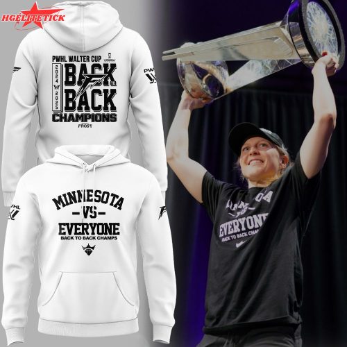 Special New All White Minnesota Vs Everyone Hoodie