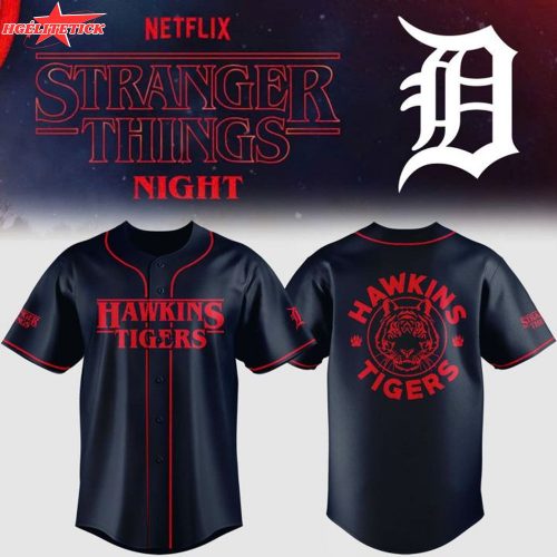Tigers Stranger Things Night Jersey – Limited Edition
