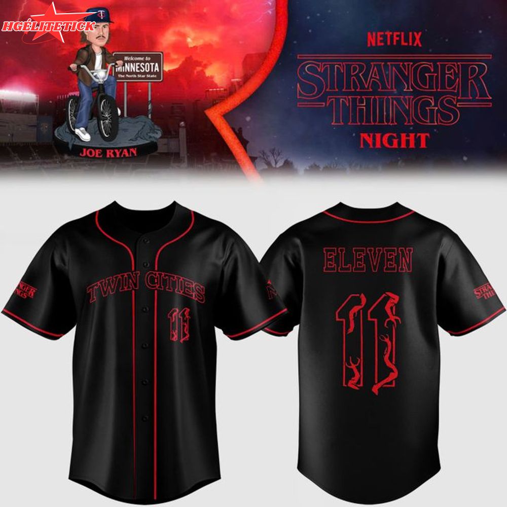 Twins Stranger Things Night Limited Edition Jersey Twins Stranger Things Night Limited Edition Jersey