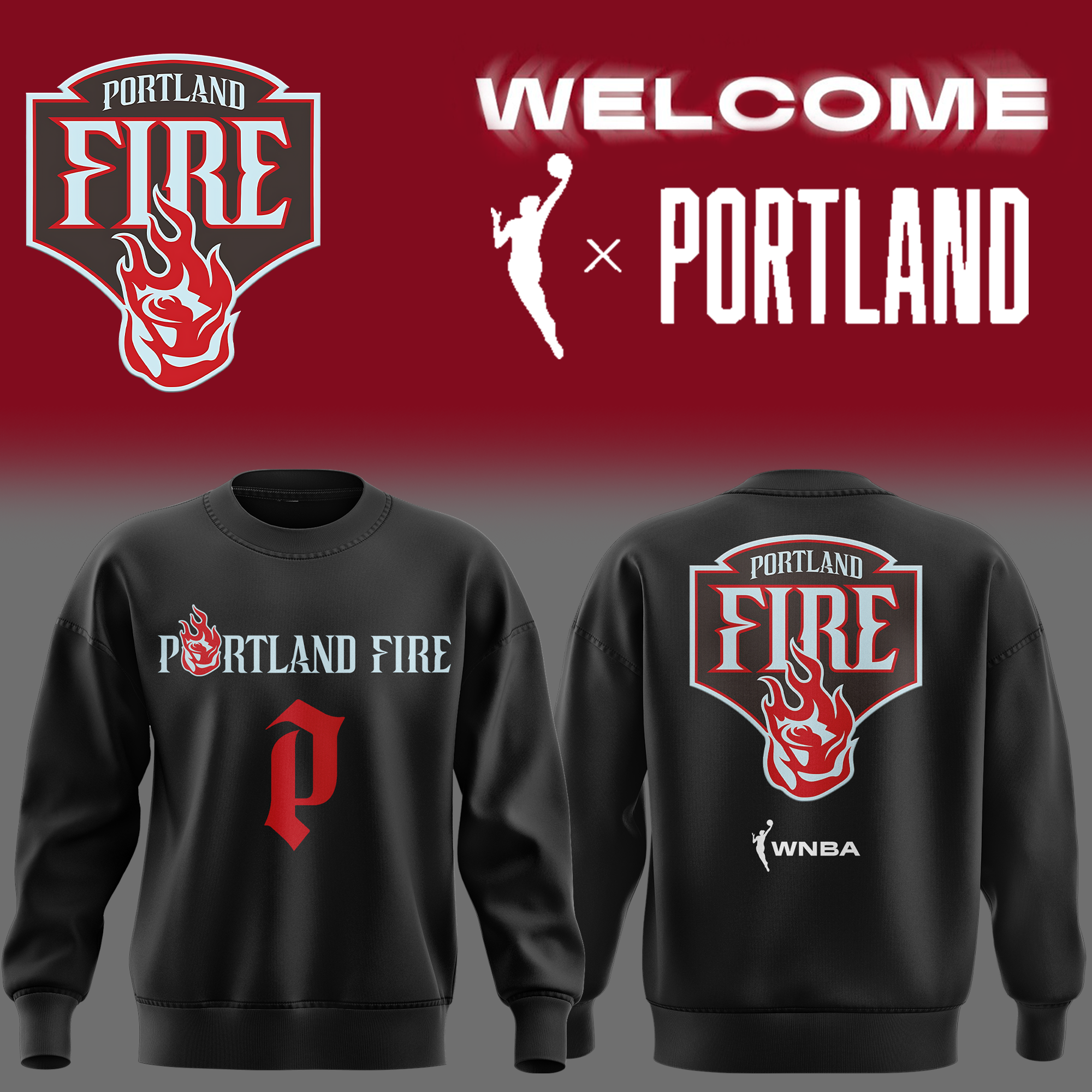 WNBA Portland Limited Edition SWEATSHIRT WNBA Portland Limited Edition SWEATSHIRT