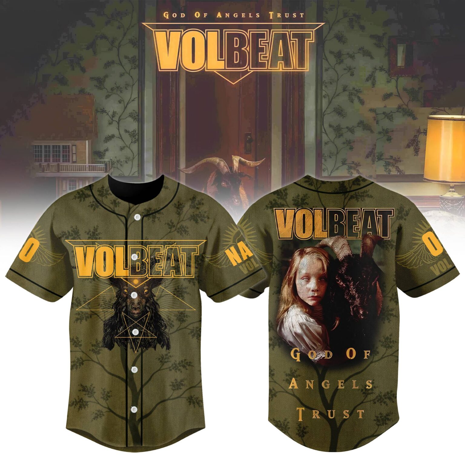 Volbeat God of Angels Trust Shirt – Dark Metal Rock Band Baseball Jersey Volbeat God of Angels Trust Shirt – Dark Metal Rock Band Baseball Jersey