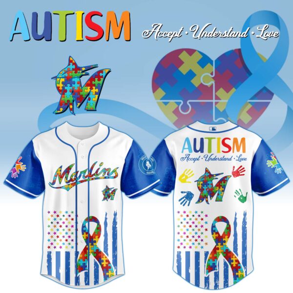 Miami Marlins × Special Autism Awareness Month Limited Edition Jersey Miami Marlins × Special Autism Awareness Month Limited Edition Jersey