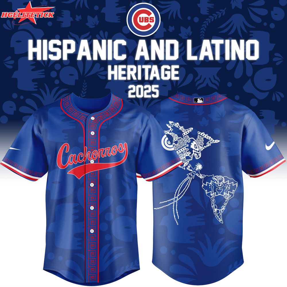 Chicago Cubs x Hispanic and Latino Heritage Baseball Jersey 2025 Chicago Cubs x Hispanic and Latino Heritage Baseball Jersey 2025