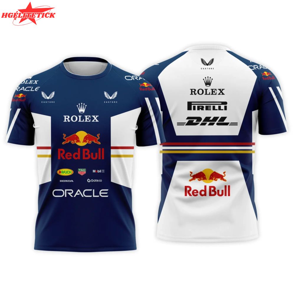 2025 Red Bull Racing Formel-1-Team XW016– Limitierte T-Shirt 2025 Red Bull Racing Formel-1-Team XW016– Limitierte T-Shirt