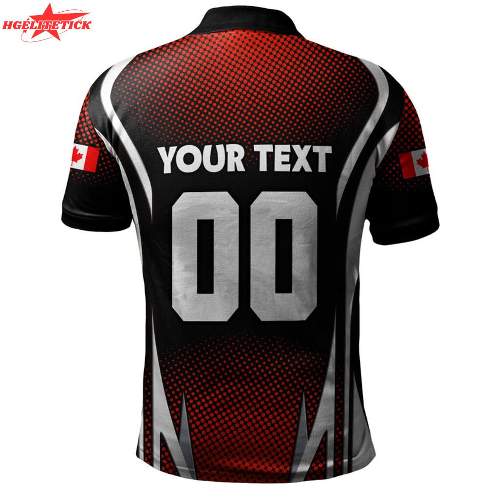 Canada Polo Shirt Fight Ready Moose Canada Hockey Attitude Canada Polo Shirt Fight Ready Moose Canada Hockey Attitude