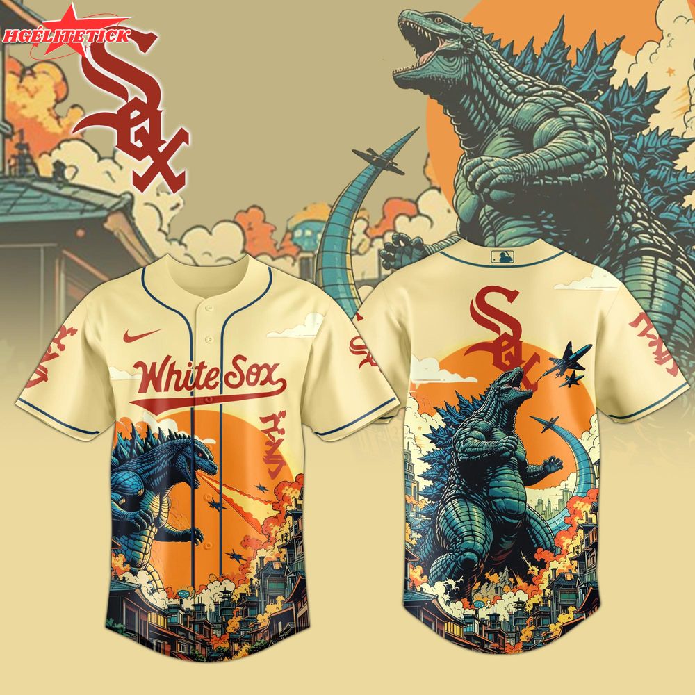 Chicago White Sox Special Godzilla Limited Edition Jersey Chicago White Sox Special Godzilla Limited Edition Jersey