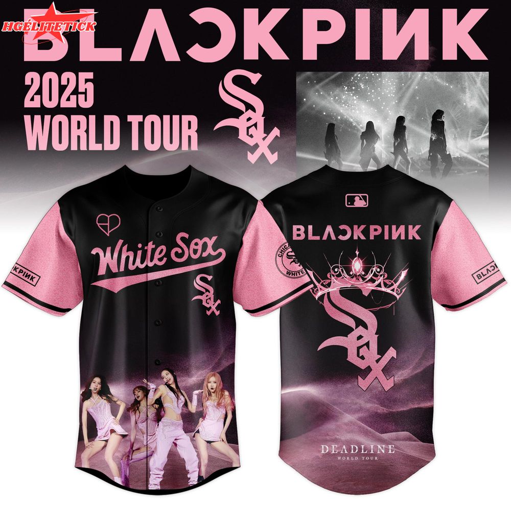 Chicago White Sox x BLACKPINK 2025 World Tour Limited Edition Jersey Chicago White Sox x BLACKPINK 2025 World Tour Limited Edition Jersey