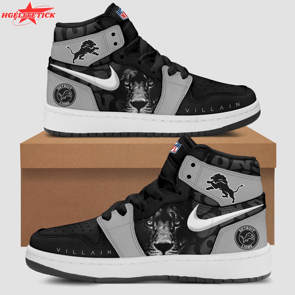 Dan Campbell Detroit Lions Villain 2025 Limited Shose(Black) Dan Campbell Detroit Lions Villain 2025 Limited Shose(Black)