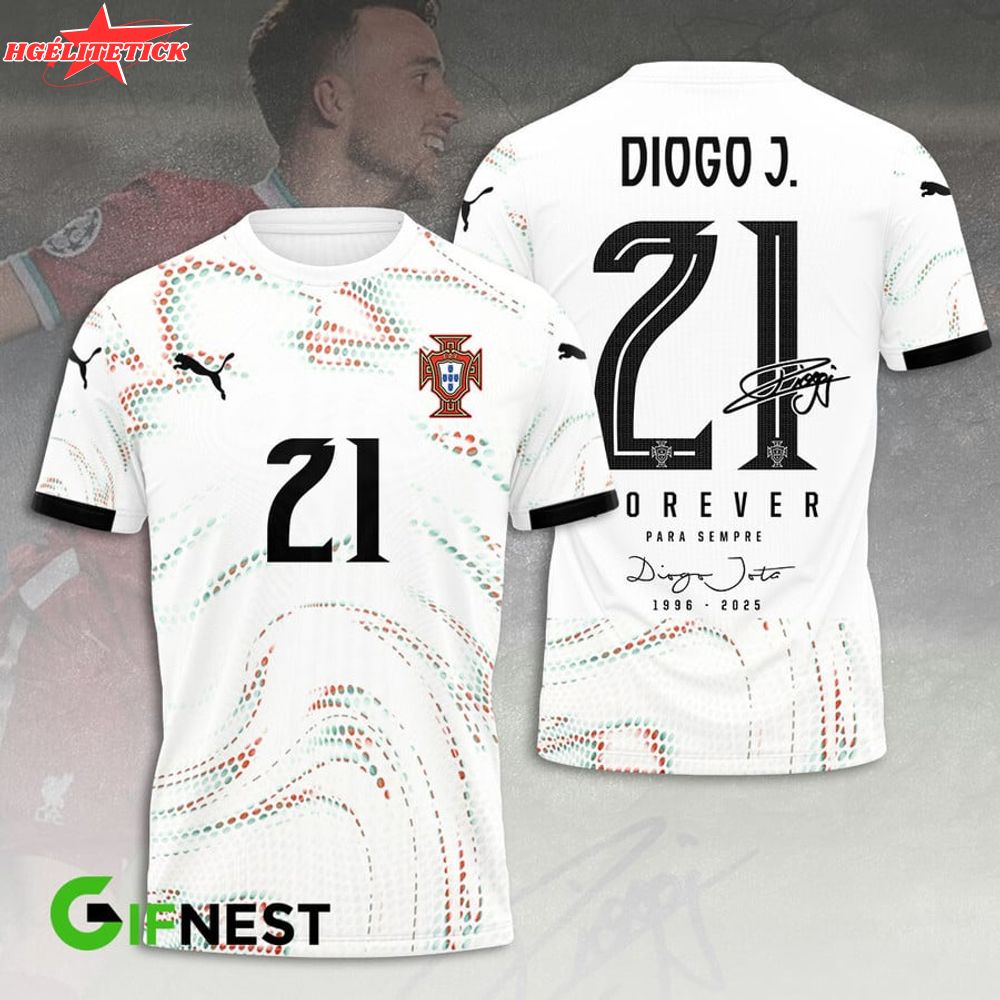“Diogo Jota Tribute Jersey – Portugal #21 Forever Shirt 1996–2025 Memorabilia “Diogo Jota Tribute Jersey – Portugal #21 Forever Shirt 1996–2025 Memorabilia