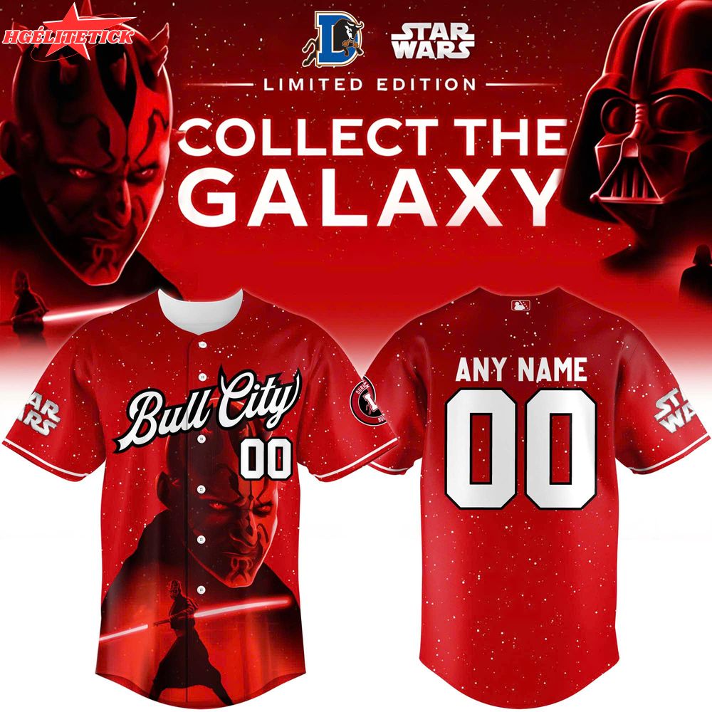 Durham Bulls x Star Wars Baseball Jersey 2025 Darth Maul Durham Bulls x Star Wars Baseball Jersey 2025 Darth Maul