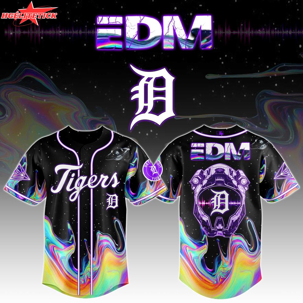 EDM PulseBeat x Detroit Tiger Galaxy Edition Jersey EDM PulseBeat x Detroit Tiger Galaxy Edition Jersey