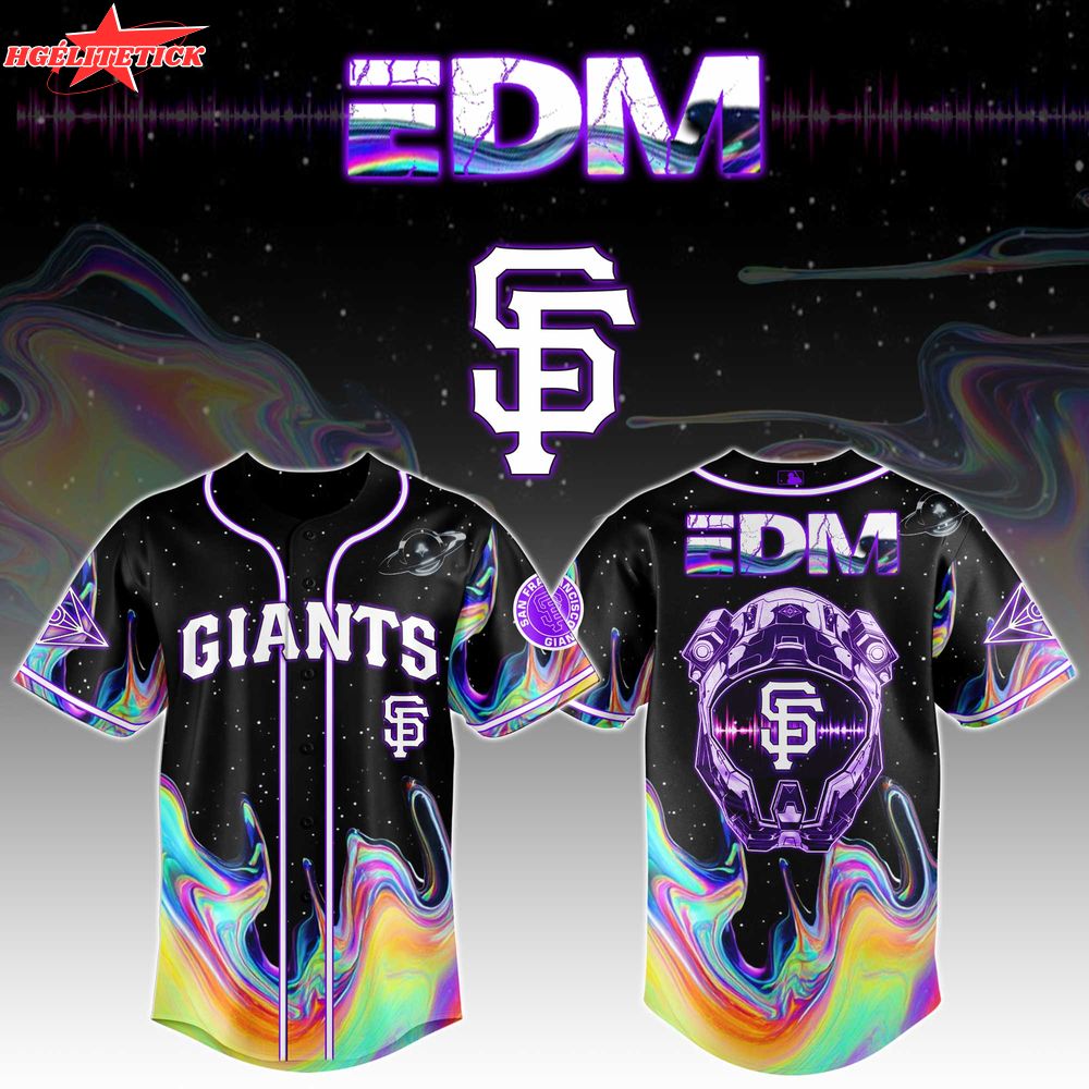 EDM PulseBeat x SF Giants Galaxy Edition Jersey EDM PulseBeat x SF Giants Galaxy Edition Jersey