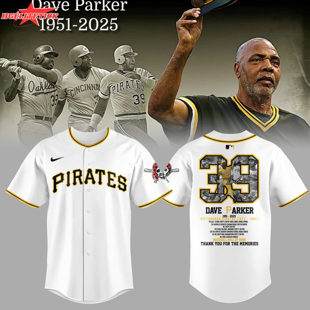 Honoring The Legend – Dave Parker Pirates Baseball Jersey Honoring The Legend – Dave Parker Pirates Baseball Jersey