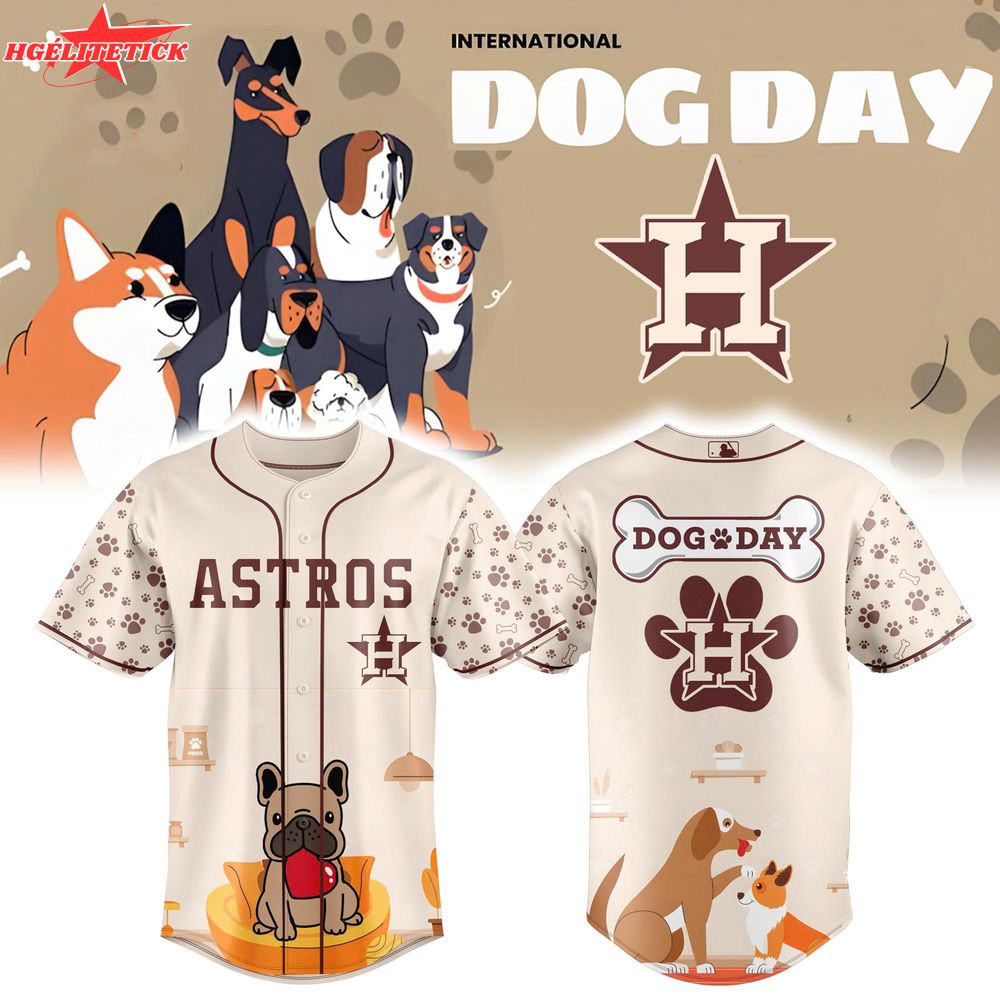 Houston Astro x Dog Day Baseball Jersey Houston Astro x Dog Day Baseball Jersey